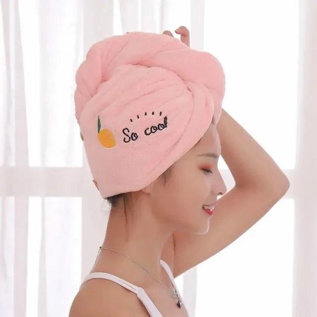 Microfiber Shower Cap Towel For Women - NYLAH'SGLAM