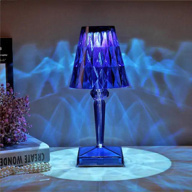 Diamond Table Lamp: USB Touch Sensor LED Night Light - NYLAH'SGLAM