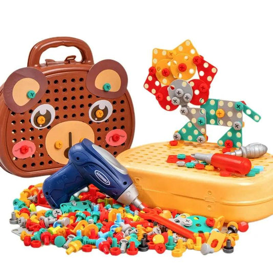 Children Electric Drill Toolbox Driller Games - NYLAH'SGLAM