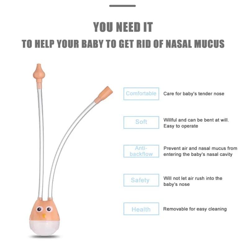 Newborn Baby Nasal Aspirator - NYLAH'SGLAM